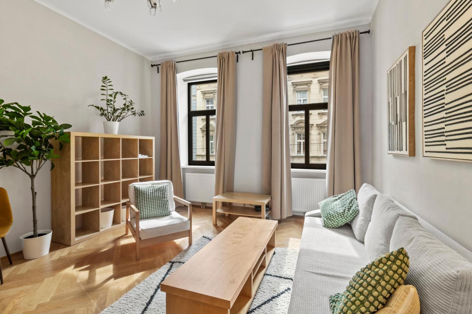 Chic Apartment - Near U3 Metro Wina Bagian luar foto